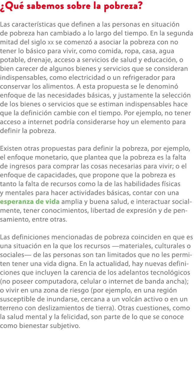 ¿Qu sabemos sobre la pobreza? Las caracter sticas que definen a las personas en situaci n de pobreza han cambiado a ...