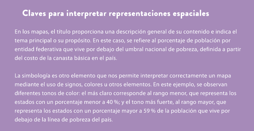 Claves para interpretar representaciones espaciales En los mapas, el t tulo proporciona una descripci n general de su...