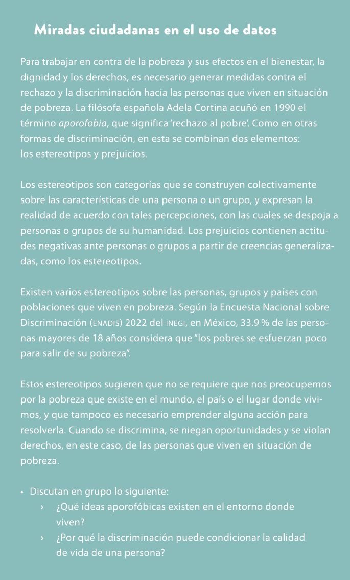 Miradas ciudadanas en el uso de datos Para trabajar en contra de la pobreza y sus efectos en el bienestar, la dignida...