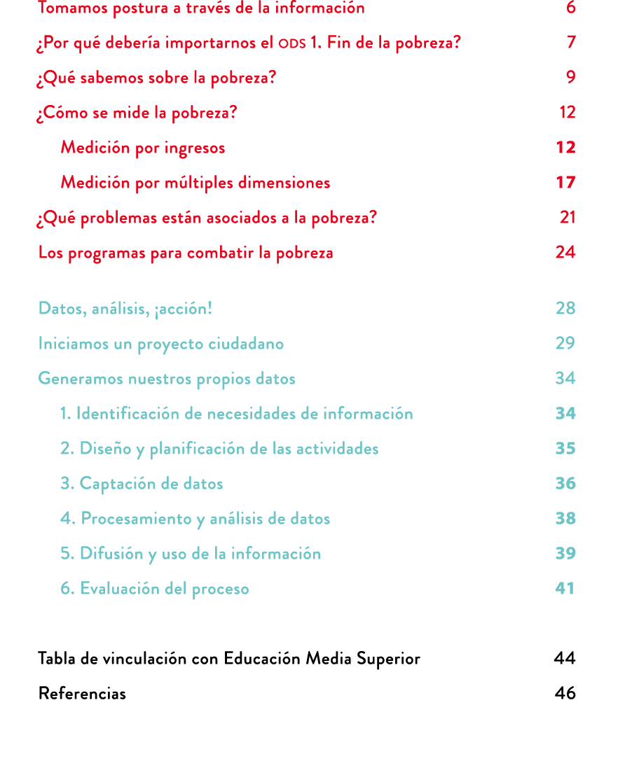 Tomamos postura a trav s de la informaci n 6 ¿Por qu deber a importarnos el ods 1. Fin de la pobreza? 7 ¿Qu  sabemos...