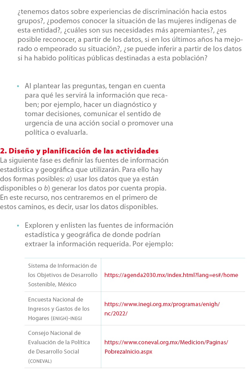 ¿tenemos datos sobre experiencias de discriminaci n hacia estos grupos?, ¿podemos conocer la situaci n de las mujeres...