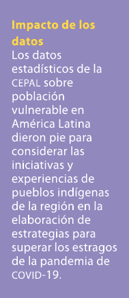 Impacto de los datos Los datos estad sticos de la cepal sobre poblaci n vulnerable en Am rica Latina dieron pie para ...