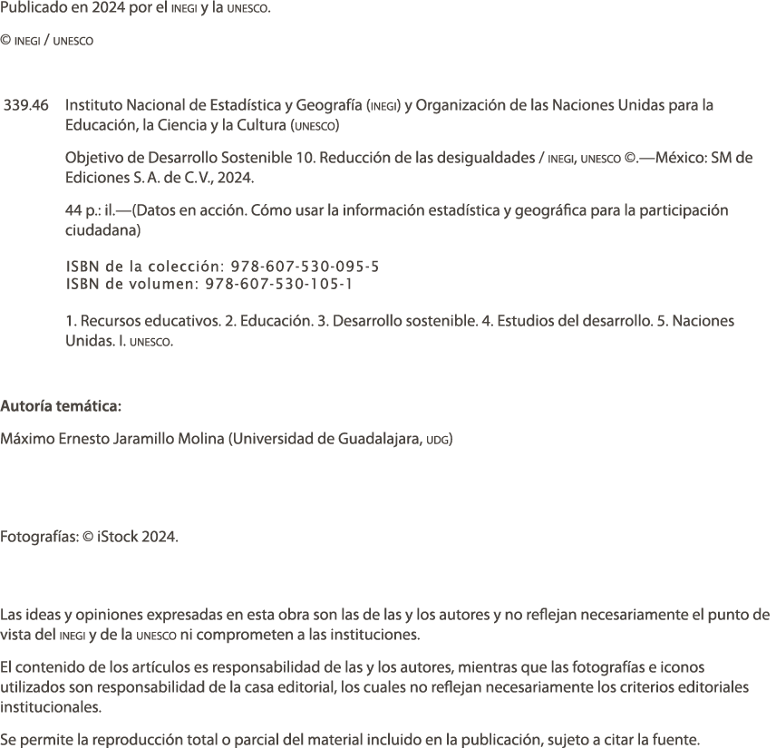 Publicado en 2024 por el inegi y la unesco. © inegi / unesco 339.46 Instituto Nacional de Estad stica y Geograf a (in...