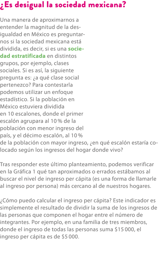 ¿Es desigual la sociedad mexicana? Una manera de aproximarnos a entender la magnitud de la desigualdad en M xico es p...