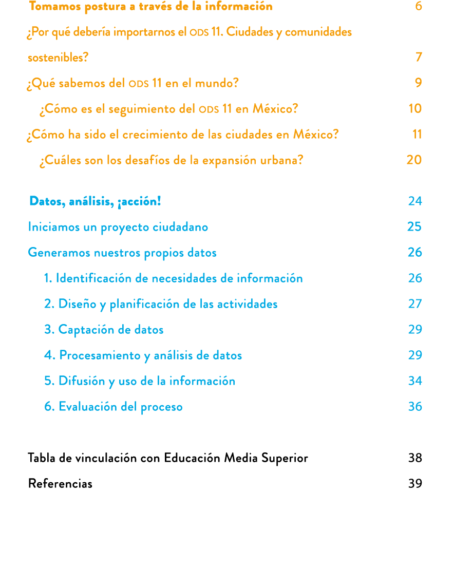 Tomamos postura a trav s de la informaci n 6 ¿Por qu deber a importarnos el ods 11. Ciudades y comunidades sost﻿enib...