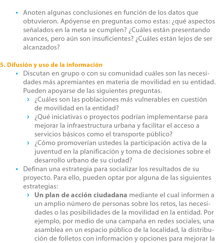 • Anoten algunas conclusiones en funci n de los datos que obtuvieron. Ap yense en preguntas como estas: ¿qu aspectos...