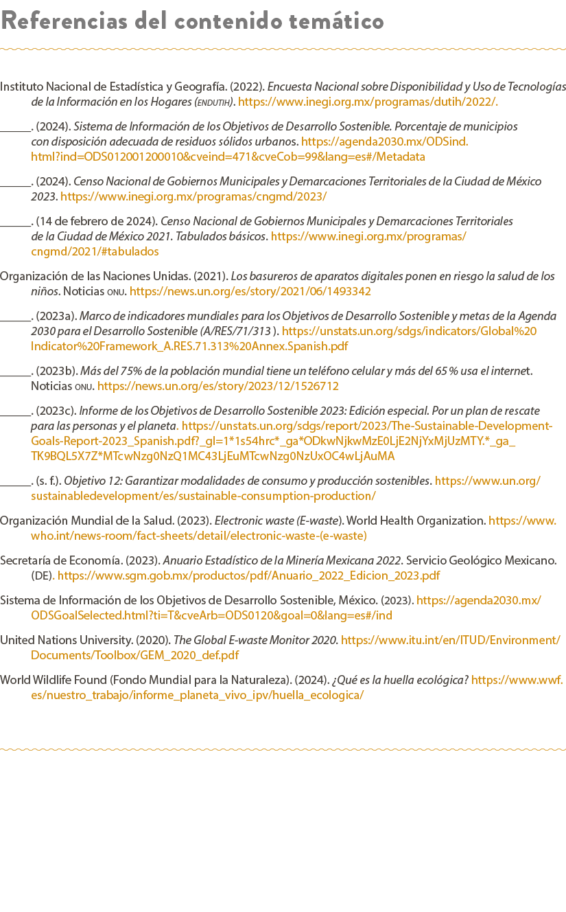 Referencias del contenido tem tico Instituto Nacional de Estad stica y Geograf a. (2022). Encuesta Nacional sobre Dis...