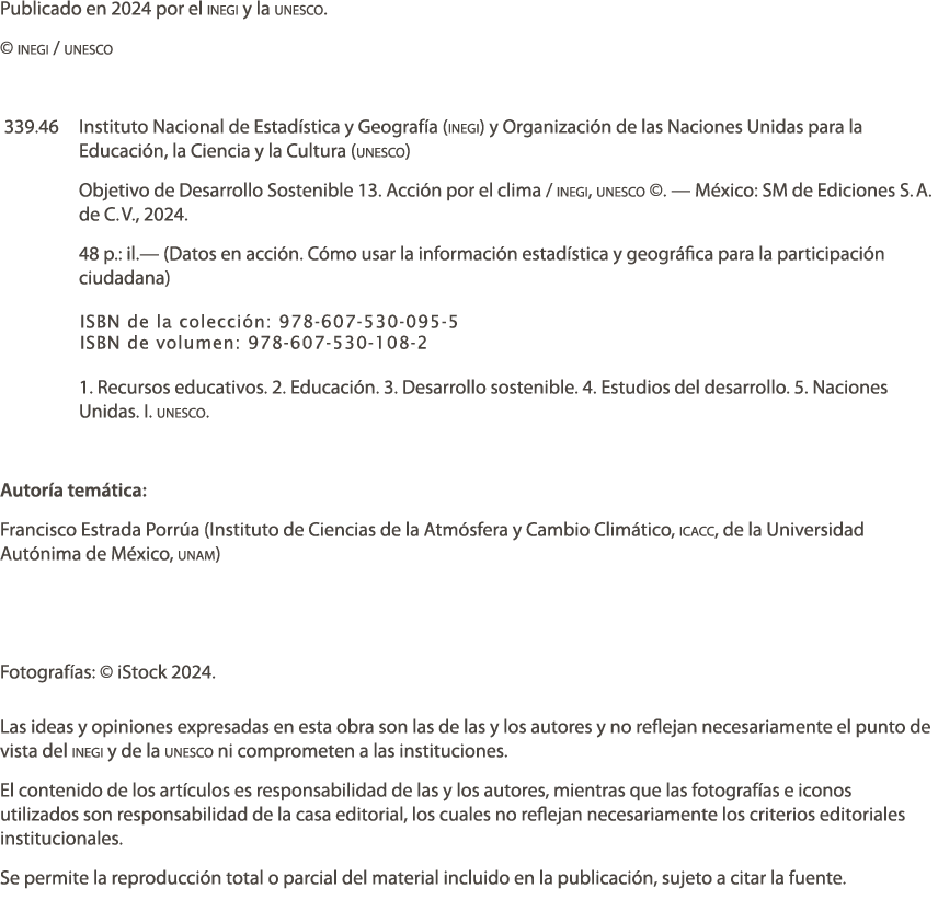Publicado en 2024 por el inegi y la unesco. © inegi / unesco 339.46 Instituto Nacional de Estad stica y Geograf a (in...
