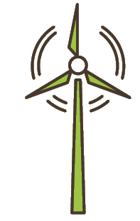 Set of eco vector icons in flat style. Eco collection with various icons on the theme of ecology and green energy. Environmental sustainability simple symbol. Alternative energy .