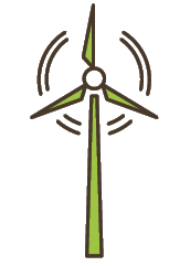 Set of eco vector icons in flat style. Eco collection with various icons on the theme of ecology and green energy. Environmental sustainability simple symbol. Alternative energy .