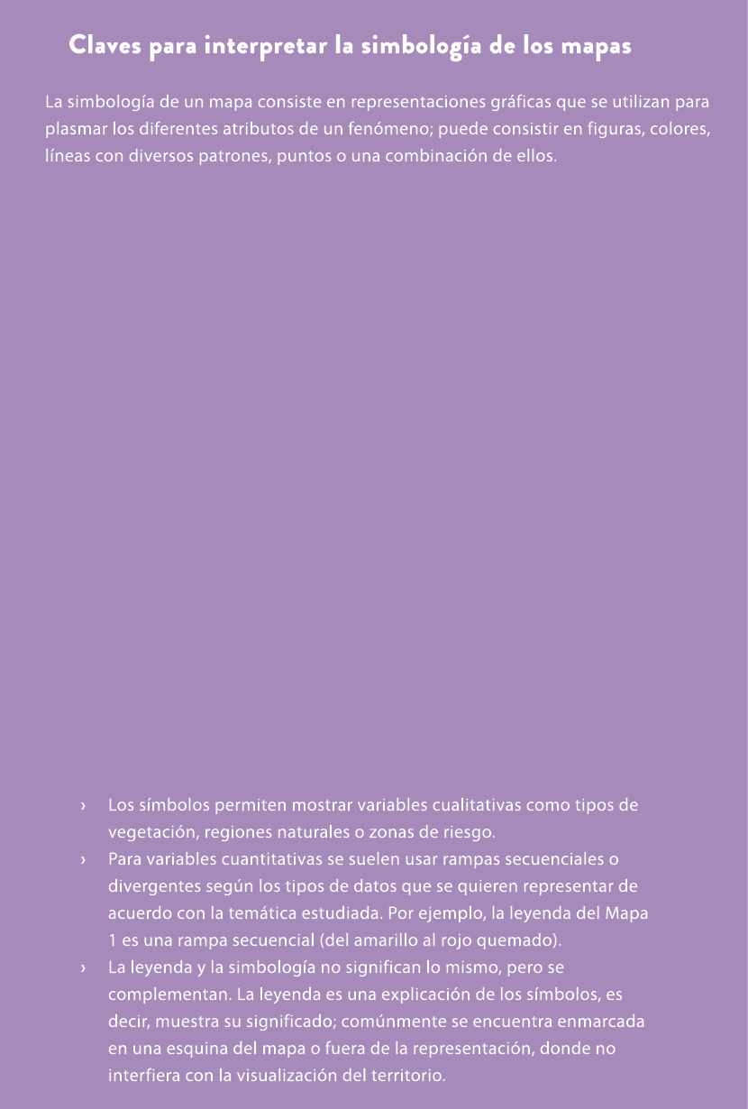 Claves para interpretar la simbolog a de los mapas La simbolog a de un mapa consiste en representaciones gr ficas que...
