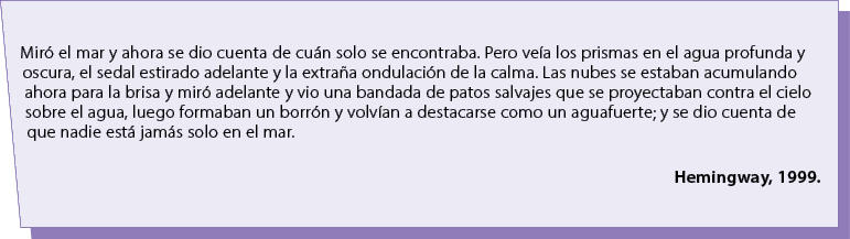 Mir el mar y ahora se dio cuenta de cu n solo se encontraba. Pero ve a los prismas en el agua profunda y oscura, el ...