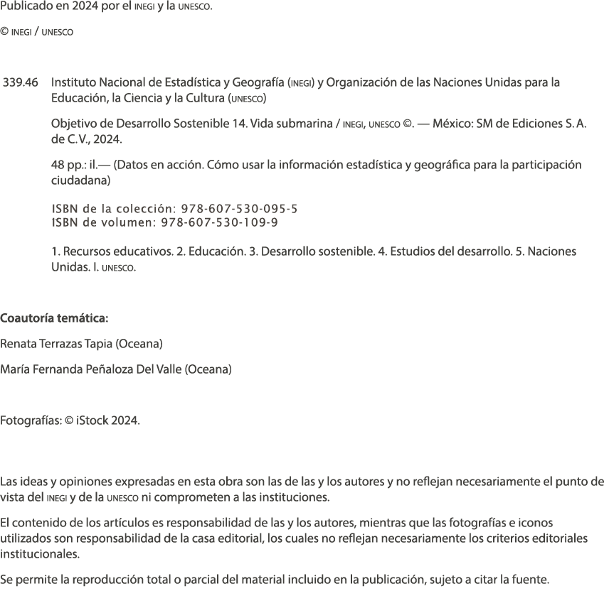 Publicado en 2024 por el inegi y la unesco. © inegi / unesco 339.46 Instituto Nacional de Estad stica y Geograf a (in...