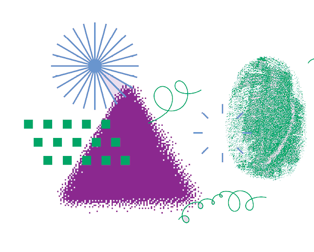 Universal trend textured geometric shapes set juxtaposed with bright bold elements composition. Design objects for Magazine, leaflet, billboard, sale