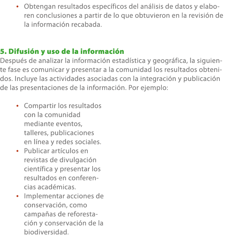 • Obtengan resultados espec ficos del an lisis de datos y elaboren conclusiones a partir de lo que obtuvieron en la r...