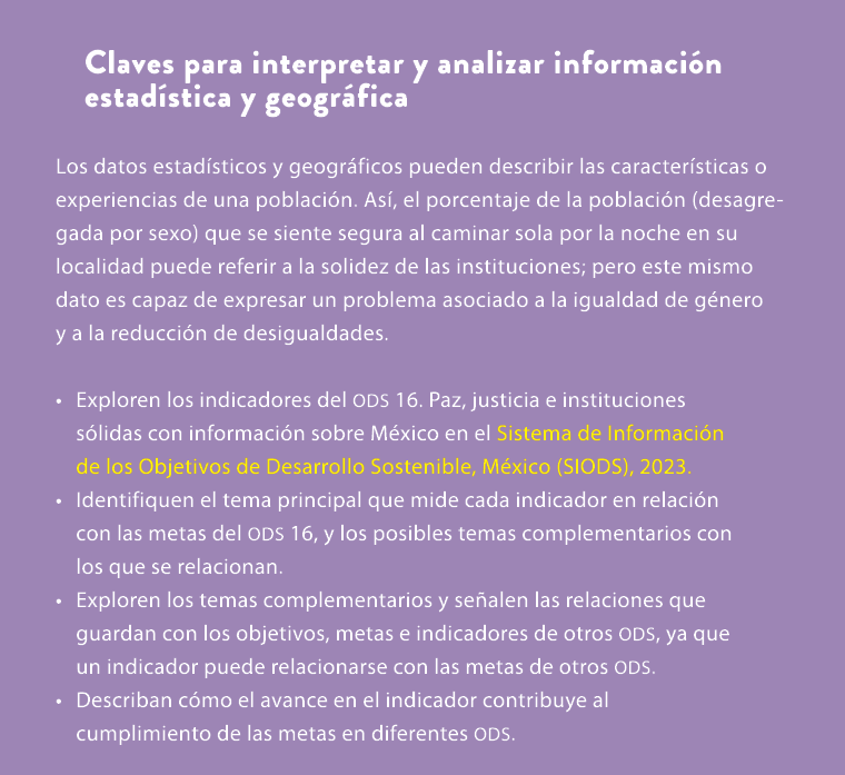 Claves para interpretar y analizar informaci n estad stica y geogr fica Los datos estad sticos y geogr ficos pueden d...