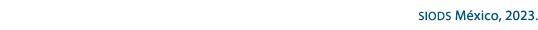 SIODS M xico, 2023.