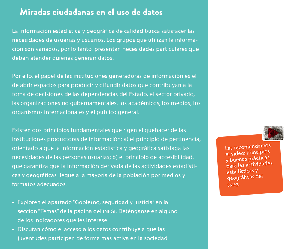 Miradas ciudadanas en el uso de datos La informaci n estad stica y geogr fica de calidad busca satisfacer las necesid...