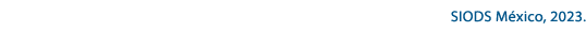 SIODS M xico, 2023.