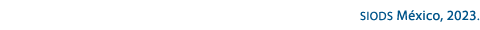 SIODS M xico, 2023.