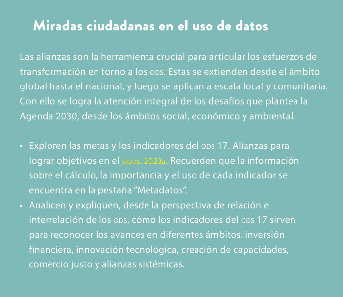 Miradas ciudadanas en el uso de datos Las alianzas son la herramienta crucial para articular los esfuerzos de transfo...