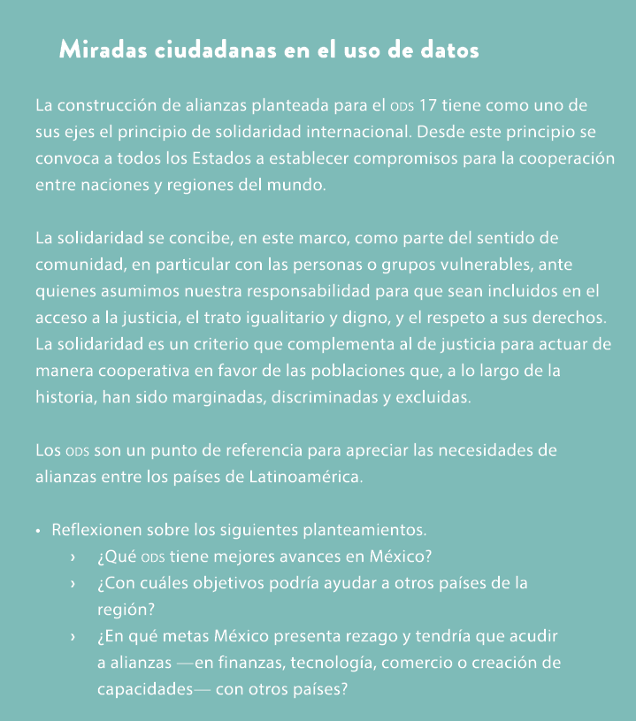 Miradas ciudadanas en el uso de datos La construcci n de alianzas planteada para el ods 17 tiene como uno de sus ejes...