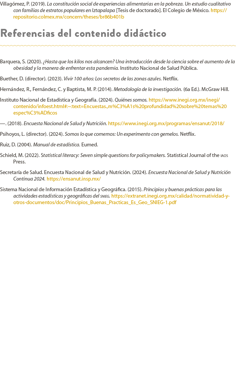 Villag mez, P. (2019). La constituci n social de experiencias alimentarias en la pobreza. Un estudio cualitativo con ...