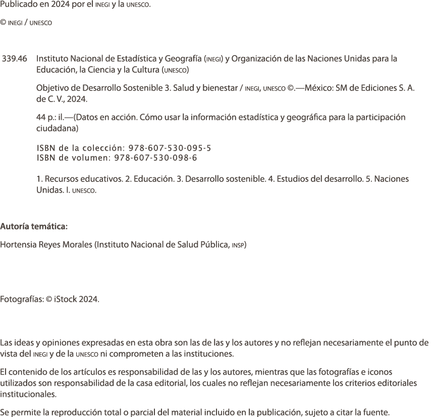 Publicado en 2024 por el inegi y la unesco. © inegi / unesco 339.46 Instituto Nacional de Estad stica y Geograf a (in...