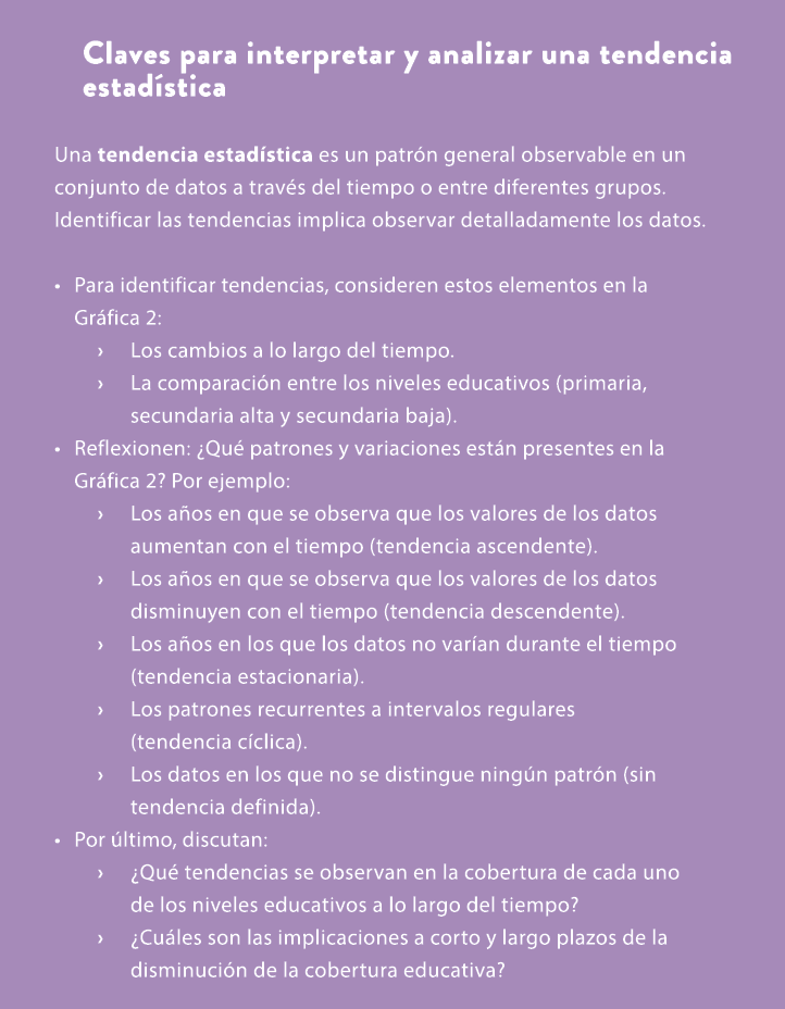 Claves para interpretar y analizar una tendencia estad stica Una tendencia estad stica es un patr n general observabl...
