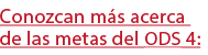 Conozcan m s acerca de las metas del ODS 4: