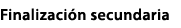 Finalizaci n secundaria