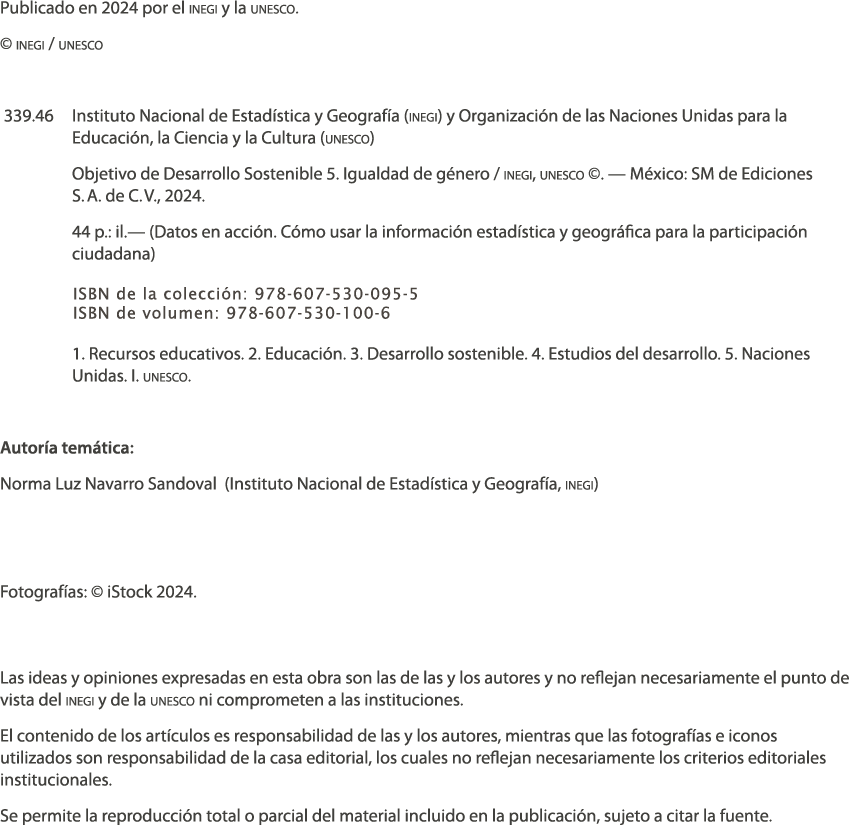 Publicado en 2024 por el inegi y la unesco. © inegi / unesco 339.46 Instituto Nacional de Estad stica y Geograf a (in...