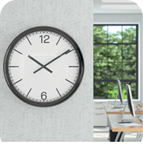 Office Clocks on wall