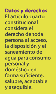 Datos y derechos El art culo cuarto constitucional considera el derecho de toda persona al acceso, la disposici n y e...