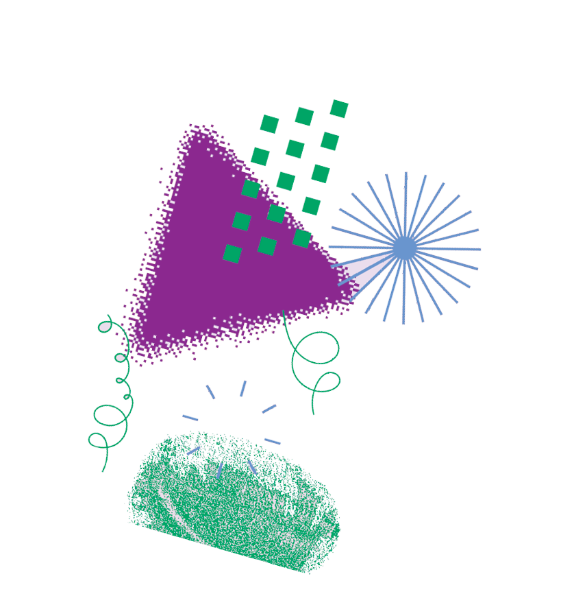 Universal trend textured geometric shapes set juxtaposed with bright bold elements composition. Design objects for Magazine, leaflet, billboard, sale