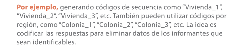 Por ejemplo, generando c digos de secuencia como “Vivienda_1”, “Vivienda_2”, “Vivienda_3”, etc. Tambi n pueden utiliz...