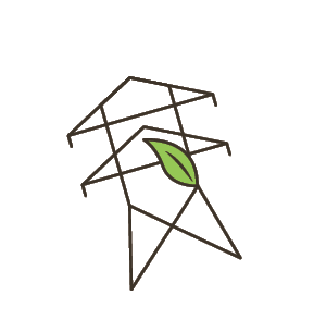 Set of eco vector icons in flat style. Eco collection with various icons on the theme of ecology and green energy. Environmental sustainability simple symbol. Alternative energy .