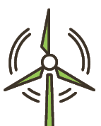 Set of eco vector icons in flat style. Eco collection with various icons on the theme of ecology and green energy. Environmental sustainability simple symbol. Alternative energy .