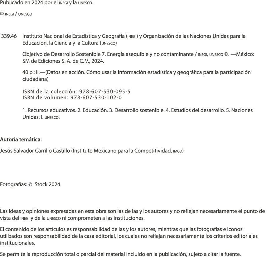 Publicado en 2024 por el inegi y la unesco. © inegi / unesco 339.46 Instituto Nacional de Estad stica y Geograf a (in...