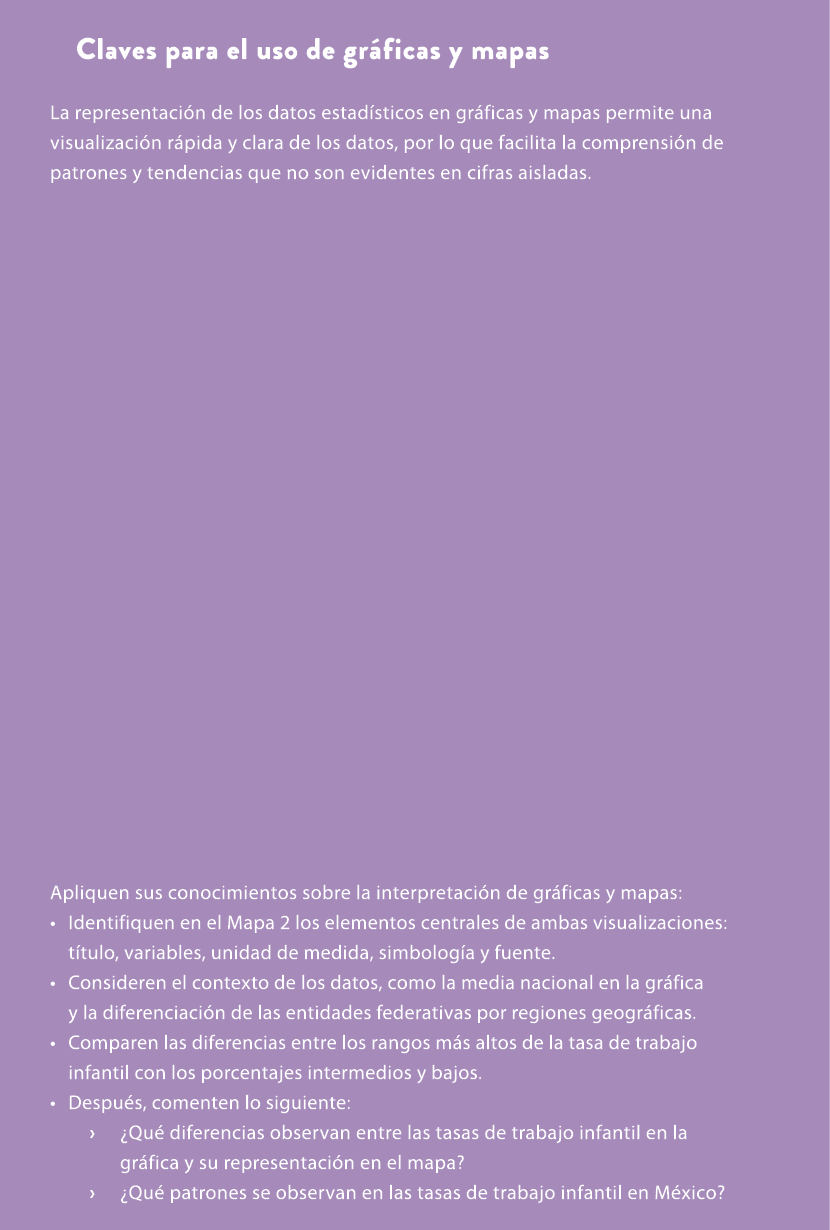 Claves para el uso de gr ficas y mapas La representaci n de los datos estad sticos en gr ficas y mapas permite una vi...