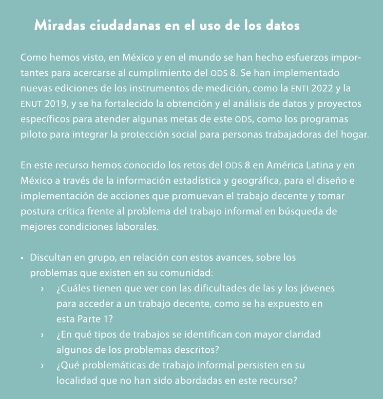 Miradas ciudadanas en el uso de los datos Como hemos visto, en M xico y en el mundo se han hecho esfuerzos importante...