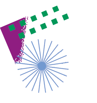 Universal trend textured geometric shapes set juxtaposed with bright bold elements composition. Design objects for Magazine, leaflet, billboard, sale