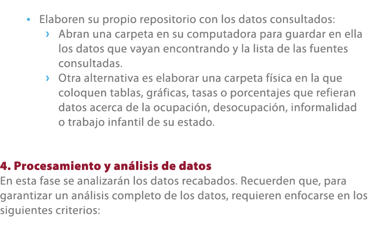 • Elaboren su propio repositorio con los datos consultados: › Abran una carpeta en su computadora para guardar en ell...
