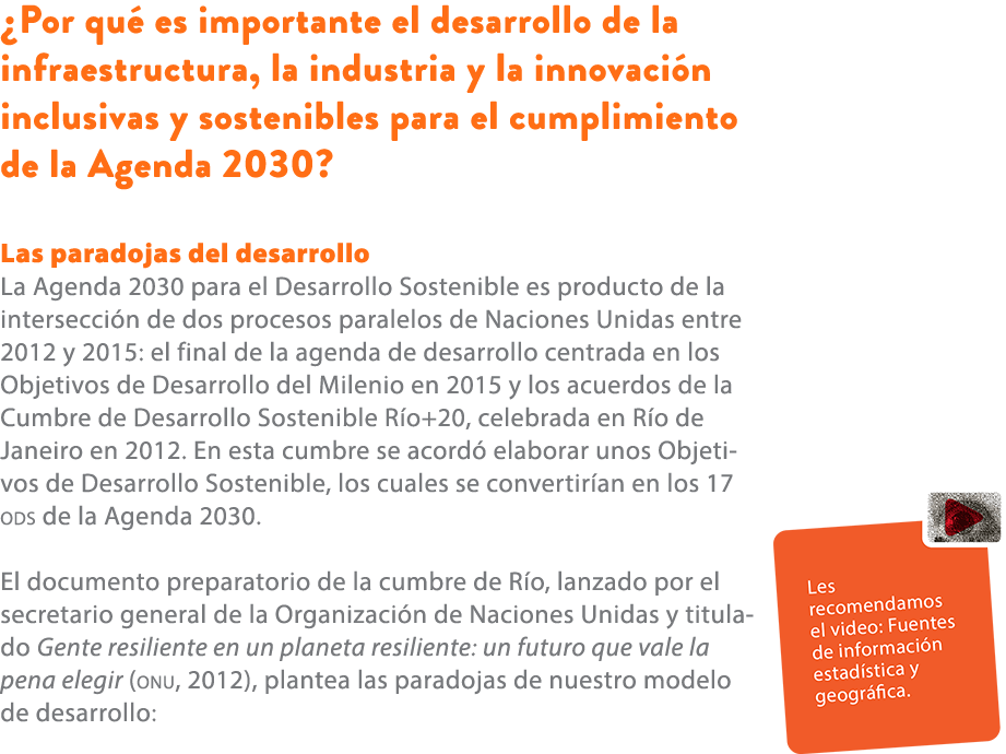 ¿Por qu es importante el desarrollo de la infraestructura, la industria y la innovaci n inclusivas y sostenibles par...